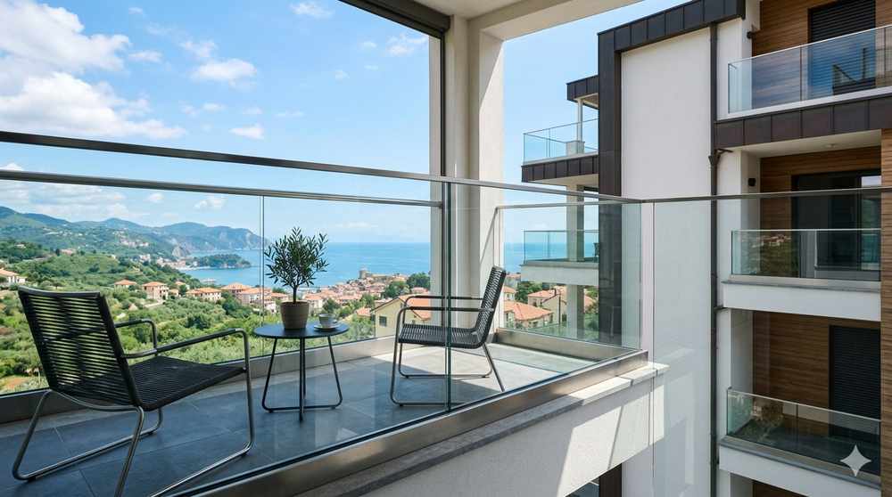 Balcone in muratura e vetro: costi, tipologie e consigli
