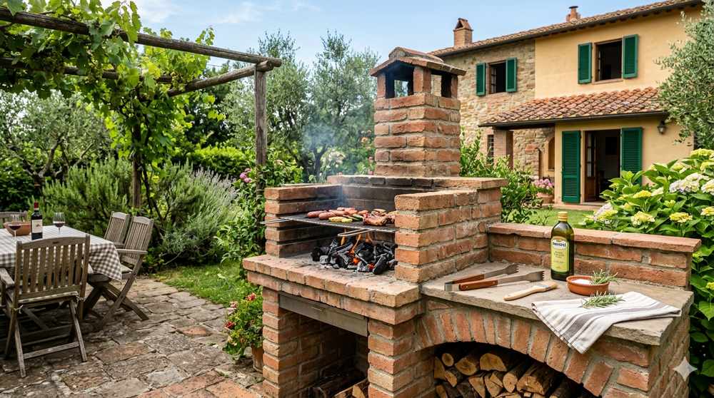 Barbecue in muratura fai da te