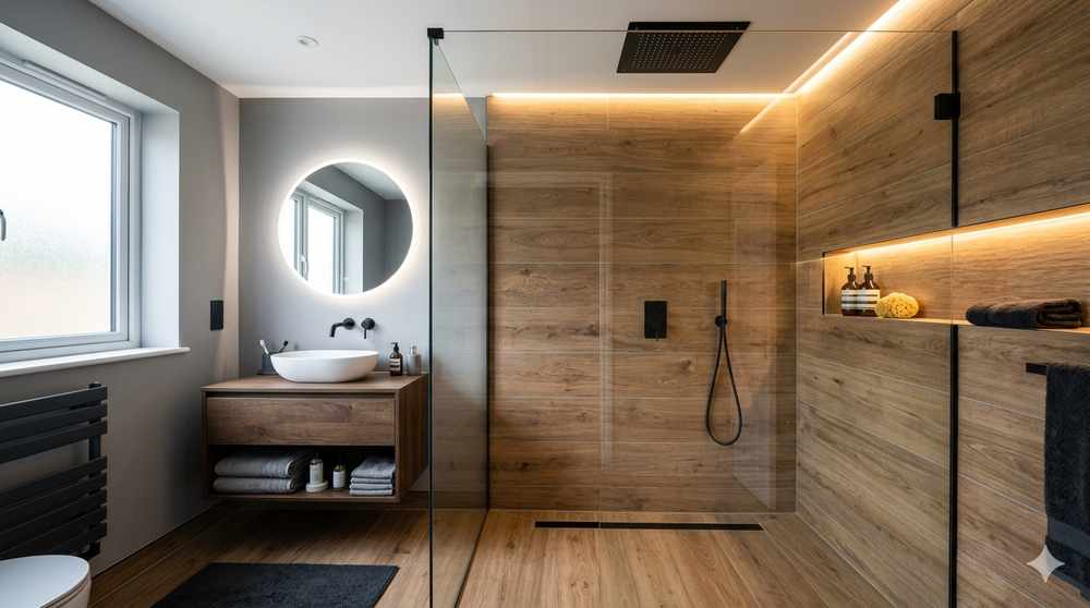 Docce moderne per ristrutturare il bagno: tipologie, costi, tempi