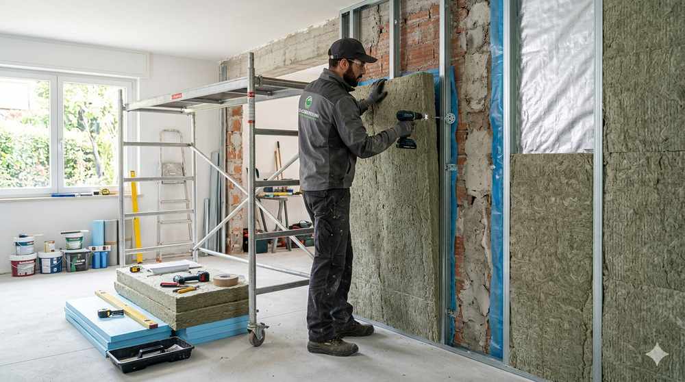 Isolare la casa dall'interno