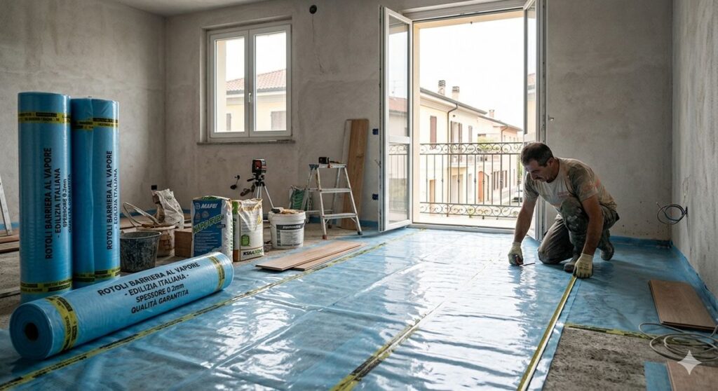 La Barriera al Vapore nel Massetto