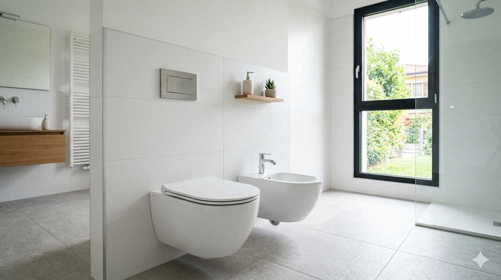 Sanitari a Filo Muro problemi e soluzioni