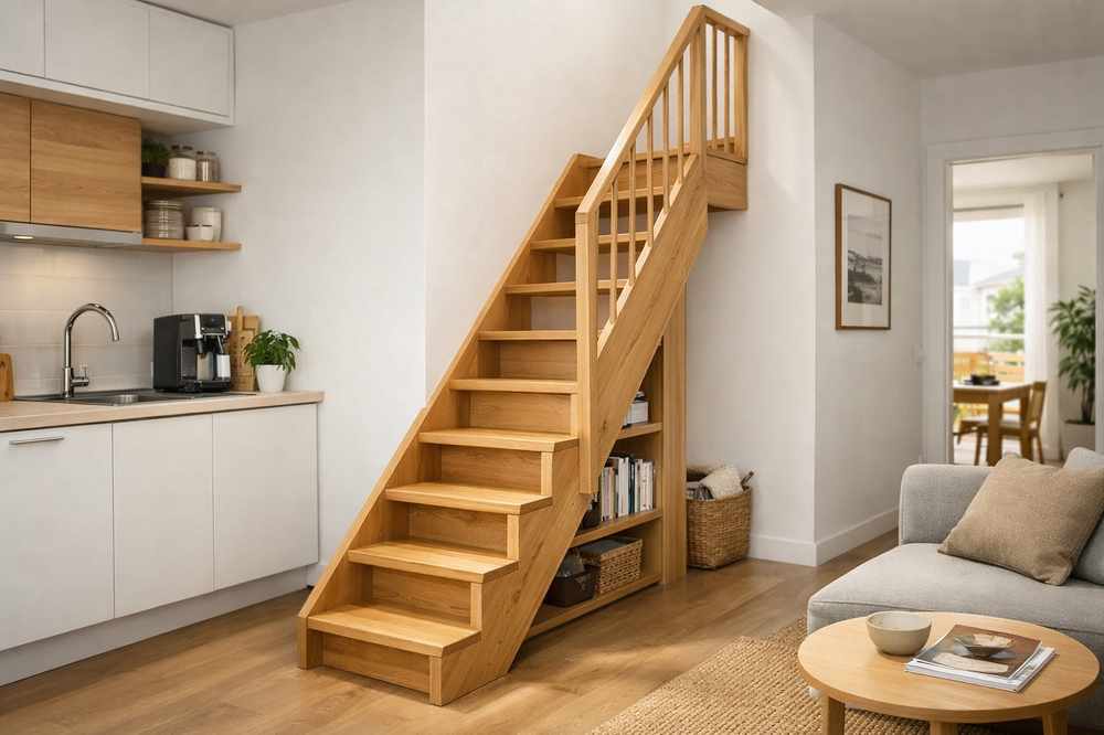 Scale interne salvaspazio - ideale nelle ristrutturazioni della casa