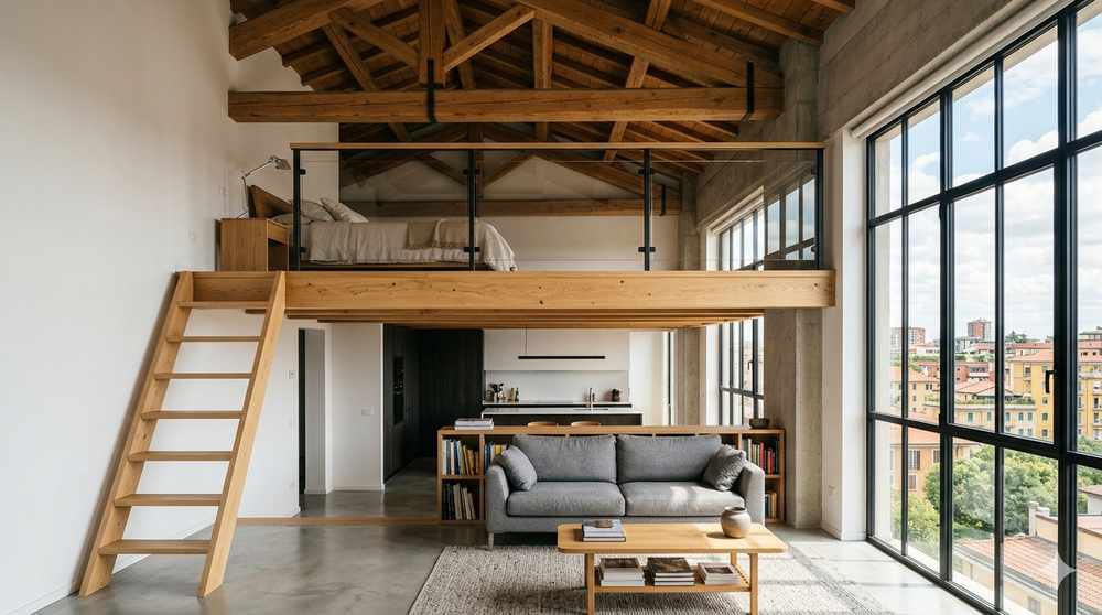 Soppalco in legno - costo al mq, tipologie, fai-da-te