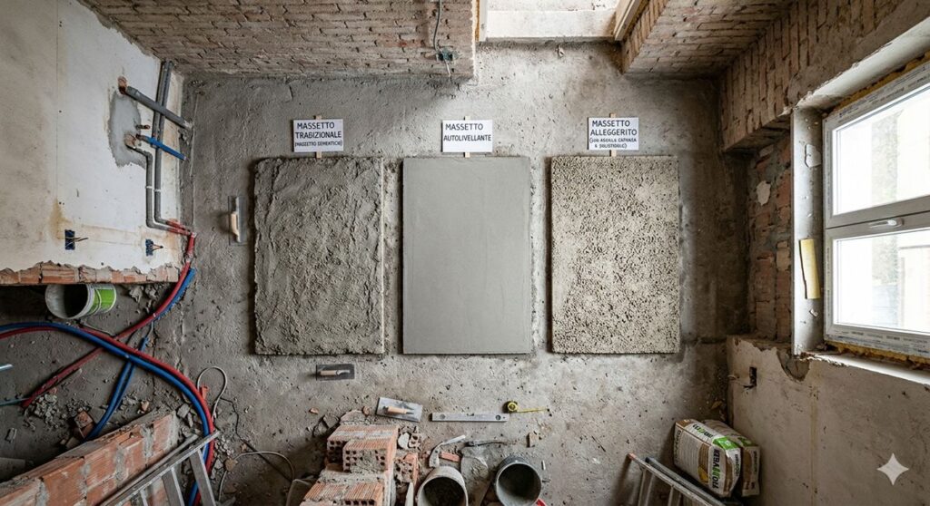 Tipi di Massetto pavimento